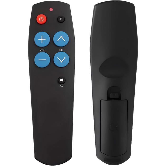Universal Remote Control pour Senior Telecommande avec Grandes Touches ...