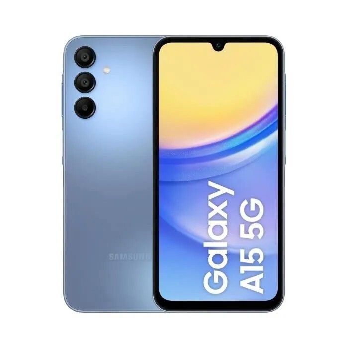 Samsung Galaxy A15 5G Smartphone 64 Go Bleu Single SIM - Version US (États-Unis)