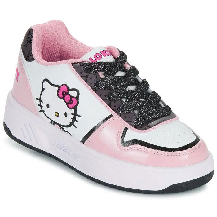 HEELYS HELLO KITTY Chaussure à roulettes Kama HKC (HE00411530) Light Pink/Black/White - Chaussures à roulettes Heelys