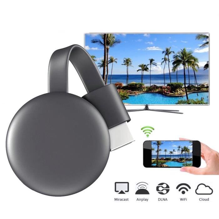 Miracast 1080P WiFi Display TV Dongle Récepteur sans fil HDMI AirPlay