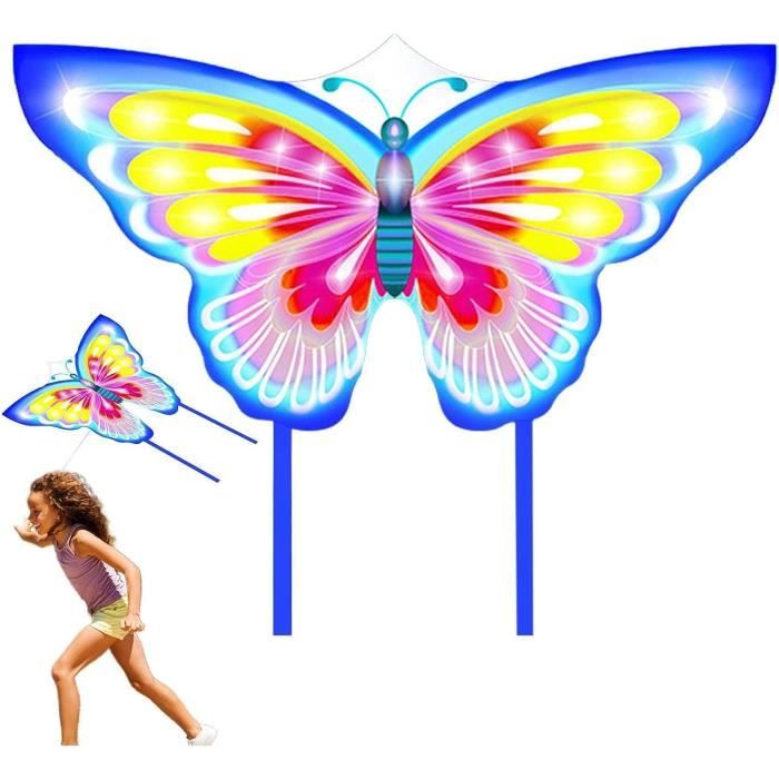 Cerf Volant Enfant Grand Cerf-Volant Delta Pour Enfants Et Adultes