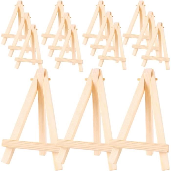 Odoria – Chevalet De Peinture Miniature 1/12 – Accessoire Maison De Poupée – 12,8 Cm