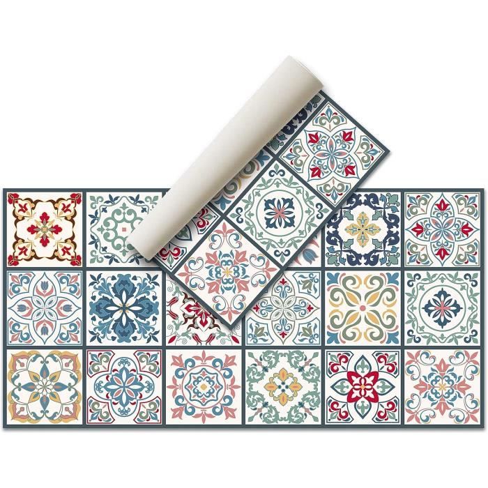 Puzzle Tapis Géant 60x60 Cm – Lot De 4 Carreaux Colorés à Encastrer – épaisseur 1 Cm