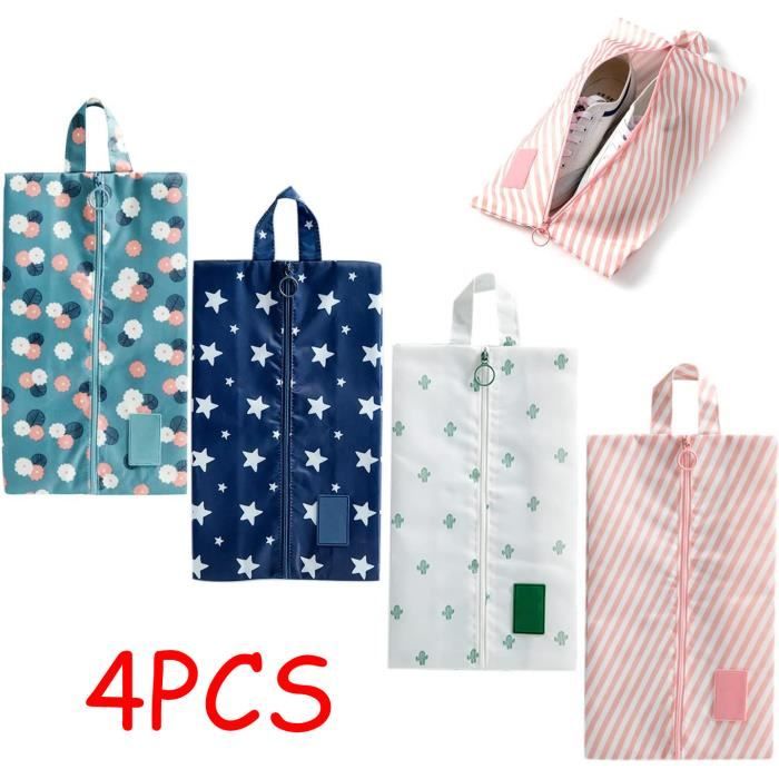 14 Sacs à Chaussures Transparents Pour Voyage - Idéaux Rangement Valise, étanches Et Réutilisables