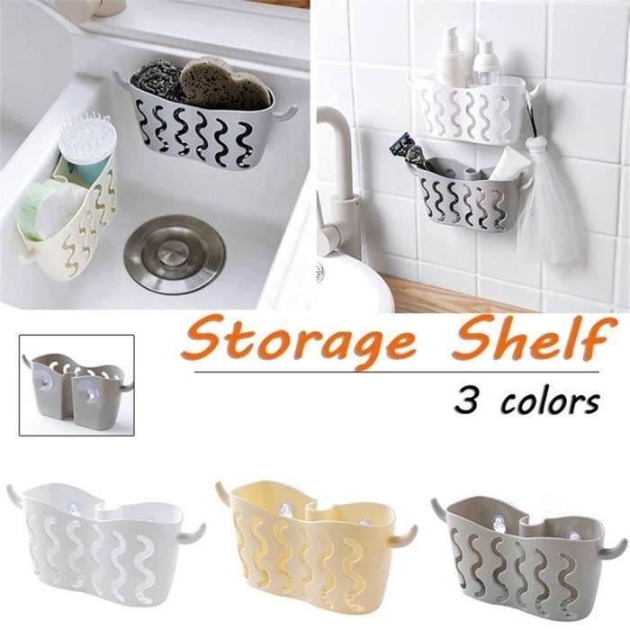 Blanc Porte Eponge Evier Drain Savon De Stockage Rack Suspendus Panier Articles De Toilette Salle De Bains Titulaire Blanc Achat Vente Porte Eponge Blanc Porte Eponge Evier Cdiscount