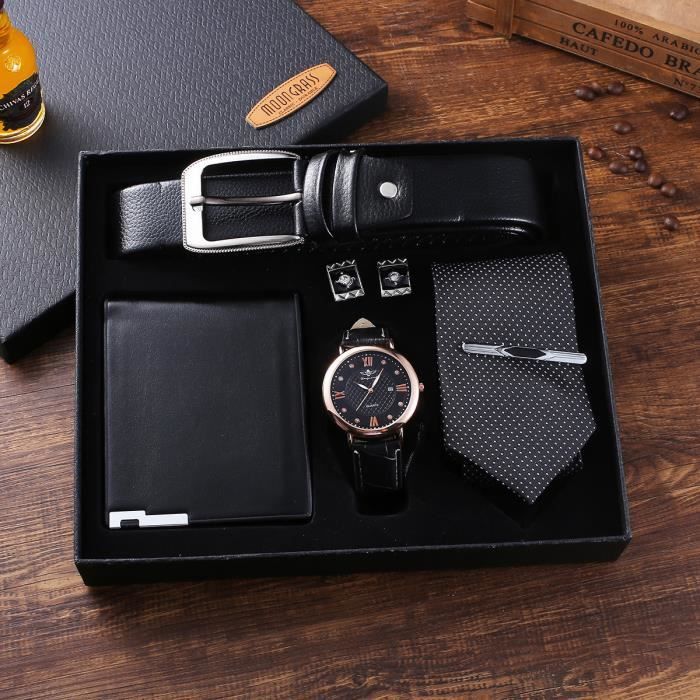 Coffret Cadeau Montre Pour Homme P re Papa Montre Quartz