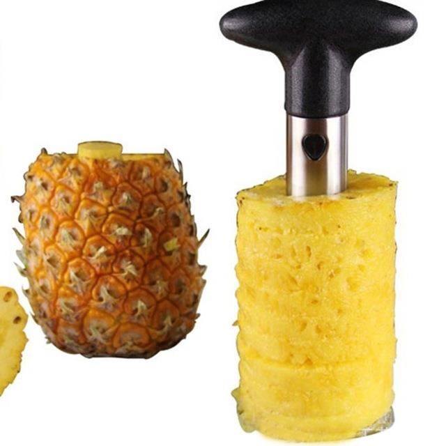 Trancheuse à Ananas Coupe-Outils de Cuisine Accessoires Manuel en Acier  Inoxydable éplucheur d'ananas pour Anneaux de Fruits en A176 - Cdiscount  Maison