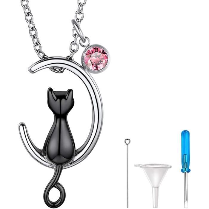 Collier Urne Funéraire Pendentif Arbre De Vie - Pour Cendres Ou Cheveux - Acier Inoxydable 316L - Avec Entonnoir Et Boîte Cadeau Collier Funéraire Cendres
