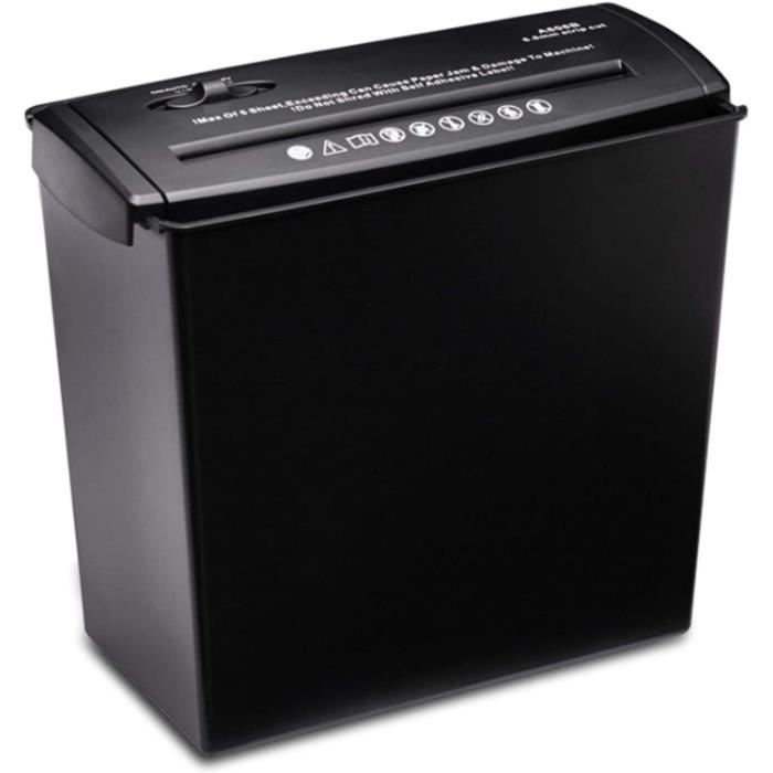 Mini Destructeur De Documents USB Portable - Broyeur De Papier, Cartes, Reçus - Pour Bureau Ou Maison