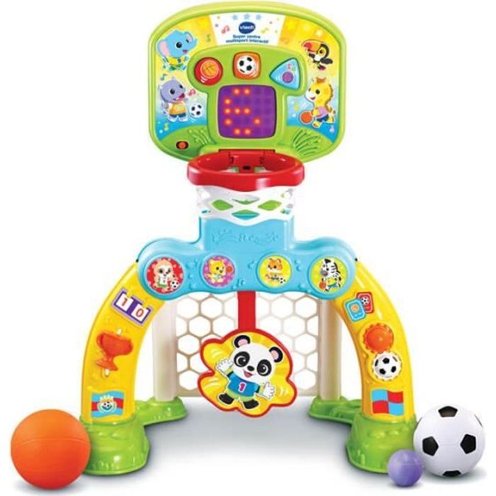 Jouet d'activite modele super centre multisport - Interactif - - Bebe - Multicolore