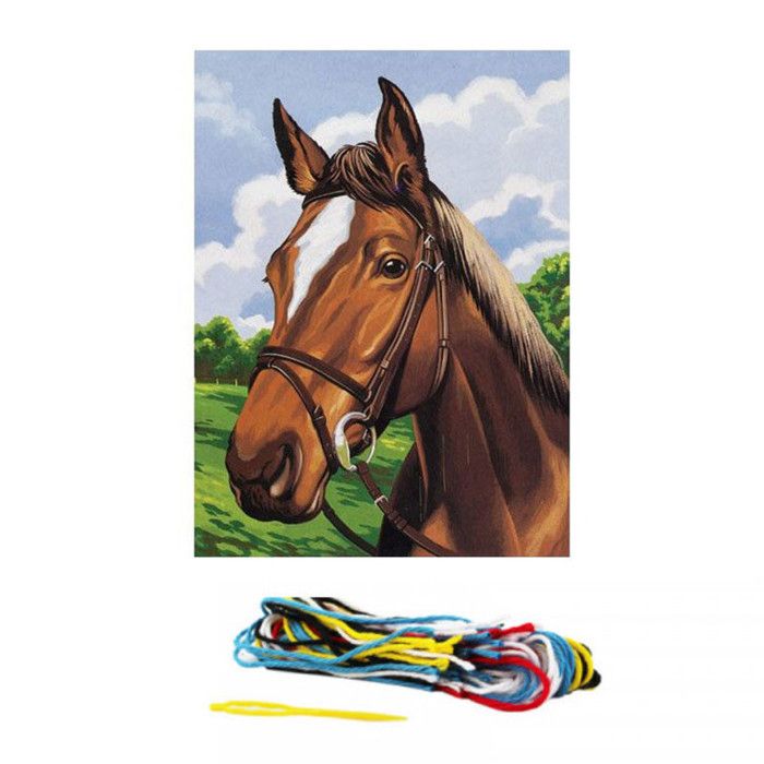 Meilleurs prix pour Canevas Portrait cheval - 029