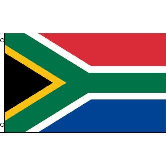 Drapeau Afrique du Sud - Grande taille - Résistant -