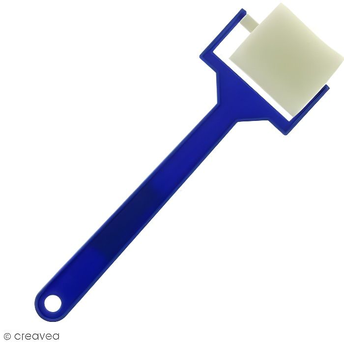 Rouleau en mousse pour peinture Rouleau en mousse : Matière : Mousse Dimensions : 18 x 5,5 cm Largeur de la mousse applicateur : 4