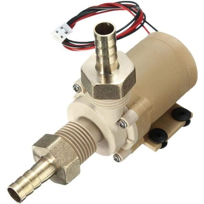 Mini Pompe Submersible 12V – Pompe DC Sans Balais, Débit 280 L/h, Hauteur 2,3 M – Pour Aquariums, Fontaines, Petits Systèmes D’eau - 4