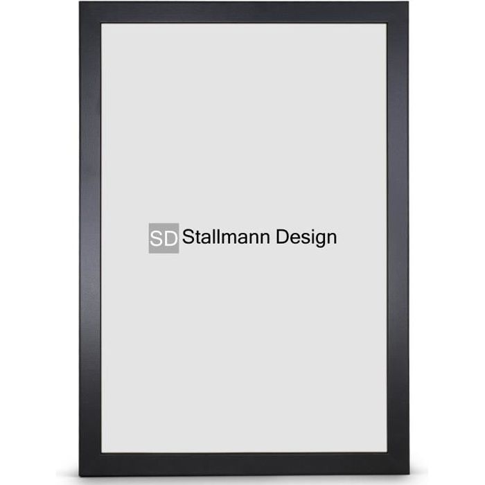 Stallmann Design Cadre photo New Modern 50x75 cm noir