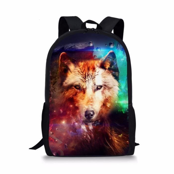 cartable loup