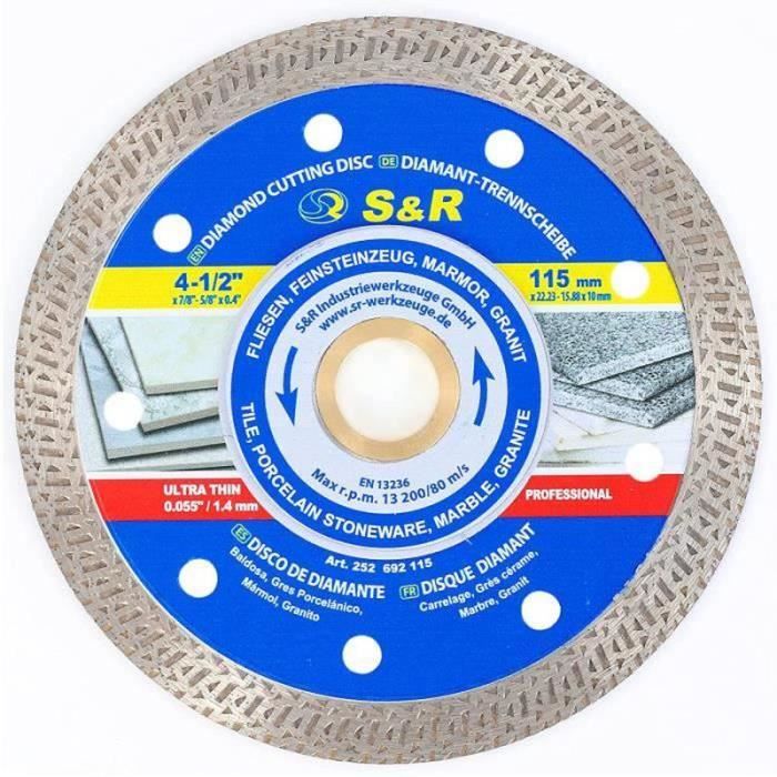 Disque Diamant MONTOLIT électroplaqué Pour Marbre Et Fibre De Verre, Neuf