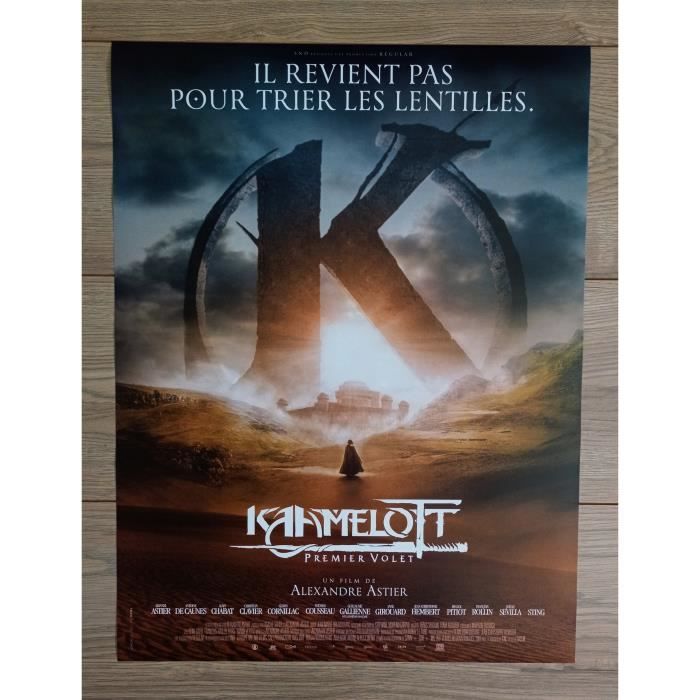 KAAMELOTT volet 1 Affiche Cinéma Originale Roulée Petit format 53x40cm