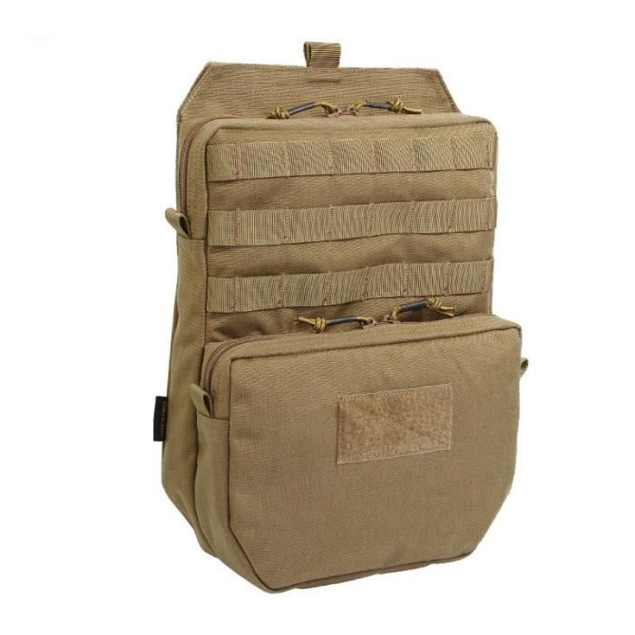 Gilet tactique Molle, pochette hydratation pour sac à eau de 3l, pochette  H2O Durable attachée au sac à dos hy LA98072186