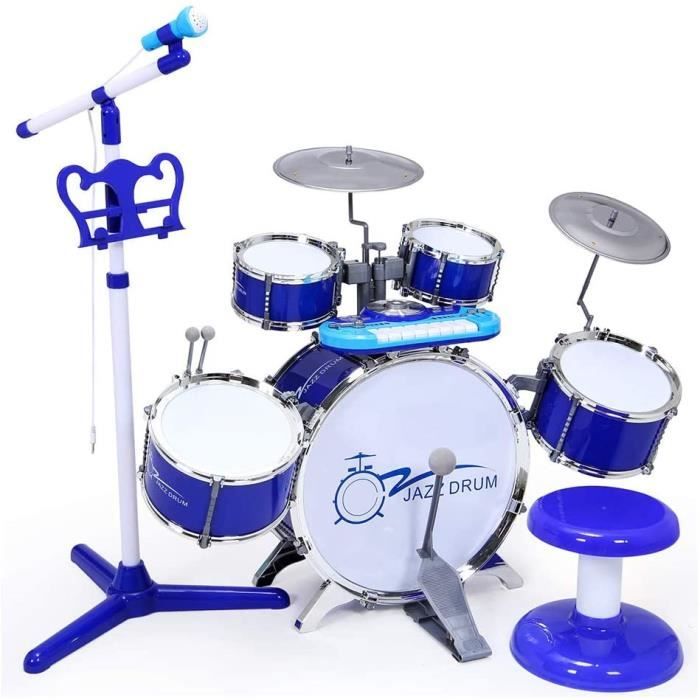 Batteries et percussions pour enfants YQZ Batteries Enfants Instruments  Percussions, Rock Drum with Keyboard Set for Kid 131981 - Cdiscount Jeux -  Jouets