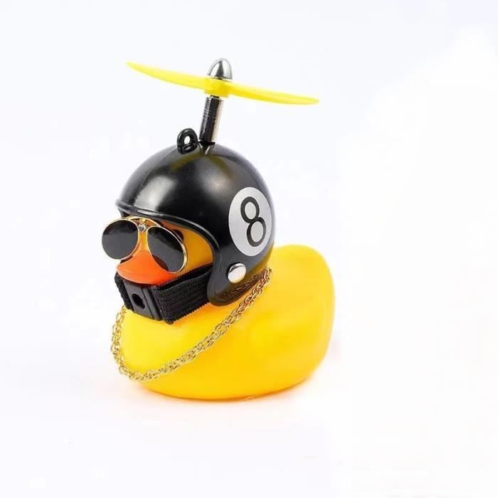 Figurine Canard Jaune Tricoté – Décoration De Voiture Tête Mobile – Cadeau Original Pour Homme Et Femme