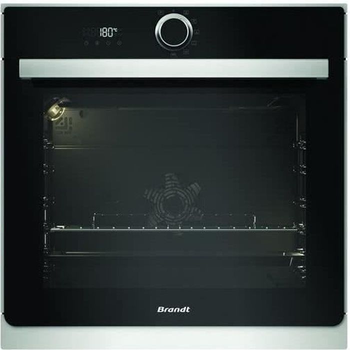 Four encastrable pyrolyse Brandt BXP6332X - Four pyrolyse Inox ...