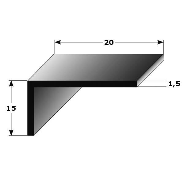 Gedotec Profilé D'escalier Profilé De Nez De Marche En Aluminium Profilé D'angle En Aluminium