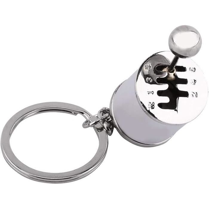 Sheens Porte-Clés Voiture Levier Vitesses Automatique Métal Multicolore - Gadget Créatif