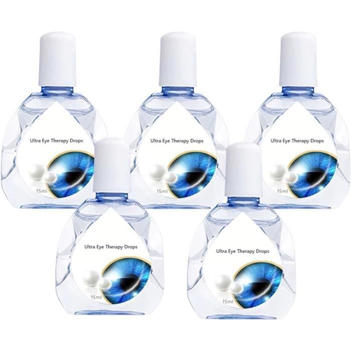 Kit De Gouttes Traitement Eau 1ness - 2 Bouteilles Plastique Sans BPA 4 Oz - Fabrication USA