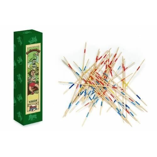 CAYRO - Jeu De Mikado Géant - 26 Pièces En Bois - Longueur 90 Cm - Pour Jouer En Extérieur - Sac De Transport Inclus - 1