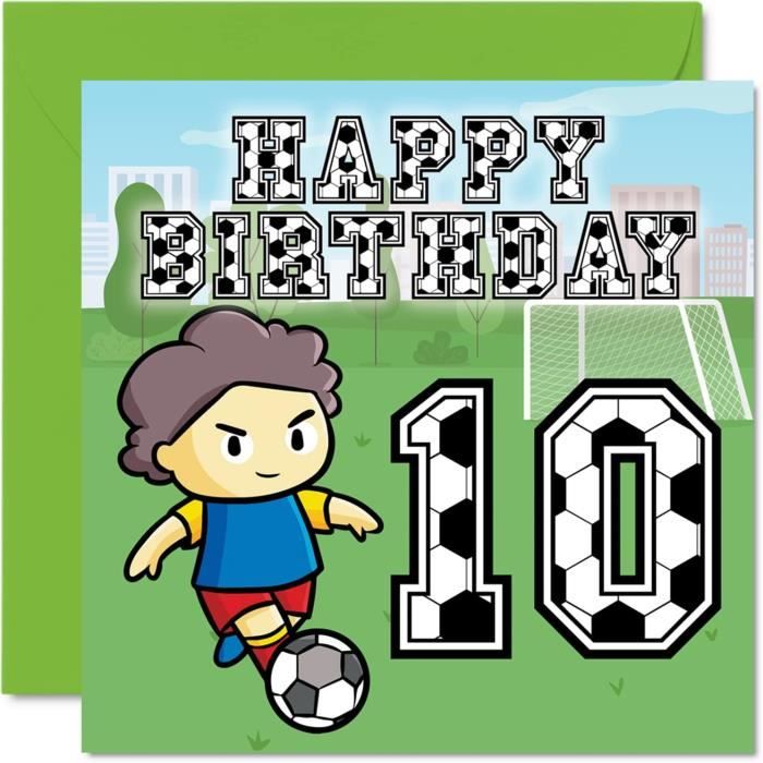 carte-d-anniversaire-10-ans-pour-gar-on-fan-de-football-carte-d