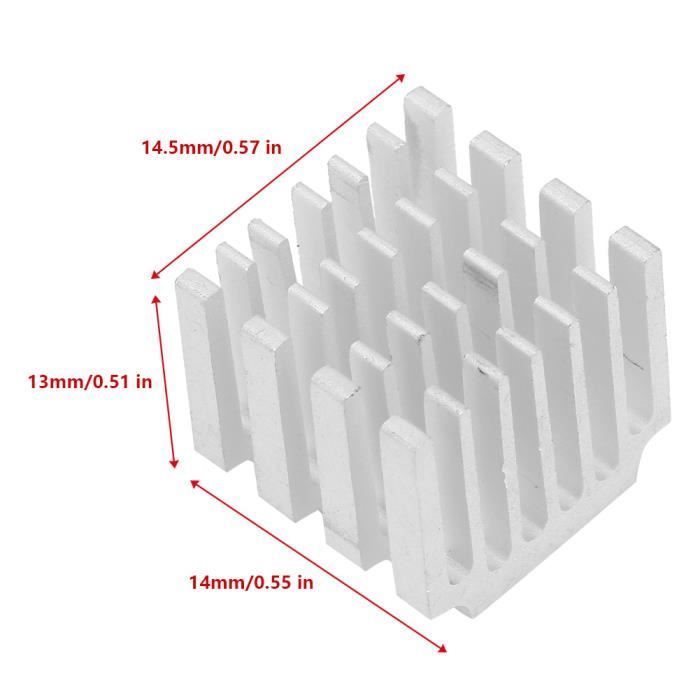 YOSOO Dissipateur de chaleur de radiateur Dissipateur de Chaleur Radiateur de Refroidissement en YOSOO Dissipateur de chaleur de radiateur Dissipateur de Chaleur Radiateur de Refroidissement en