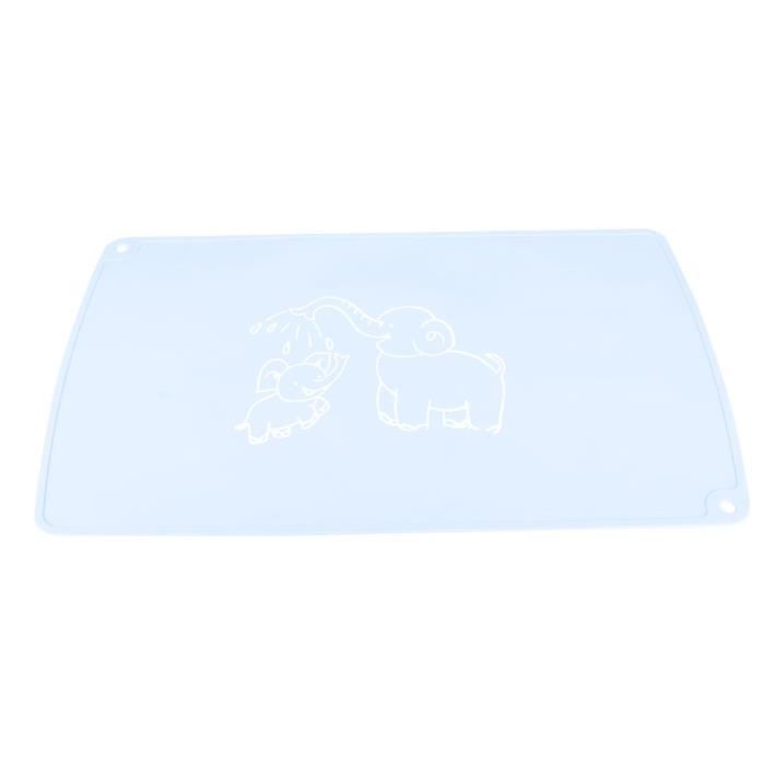 Lot De 2 Sets De Table En Silicone Antidérapants Pour Enfants