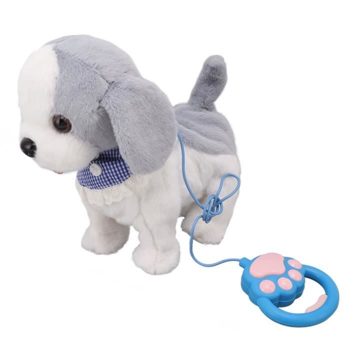 Chien Robot Interactif Réaliste – Peluche éducative Qui Marche, Aboie, Remue La Queue, Jouet Pour Enfants (cadeau)