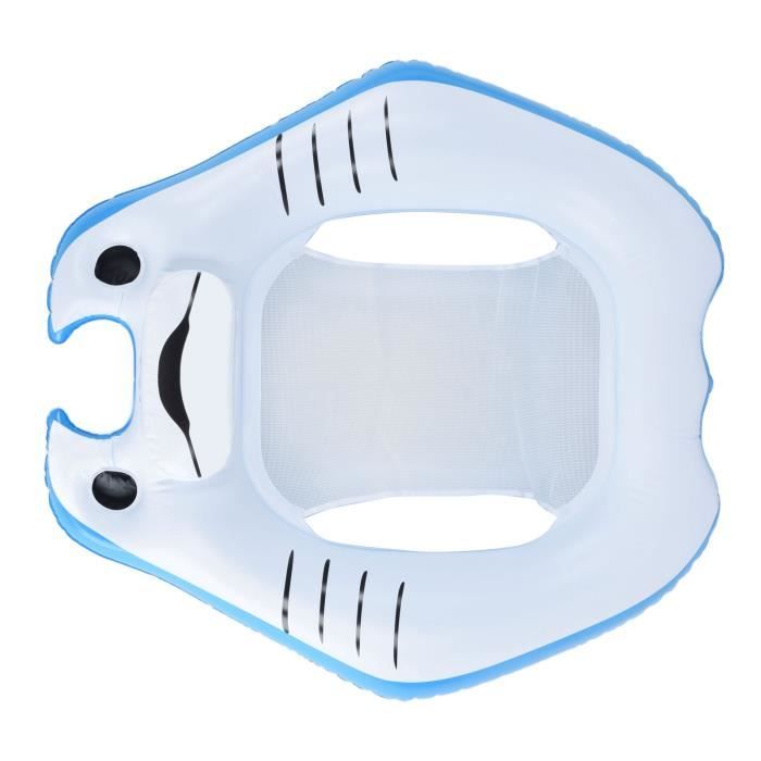 Chaise Flottante De Piscine Gonflable Avec Porte-gobelets – Hamac Aquatique Pour Adulte, Relax Assurée !