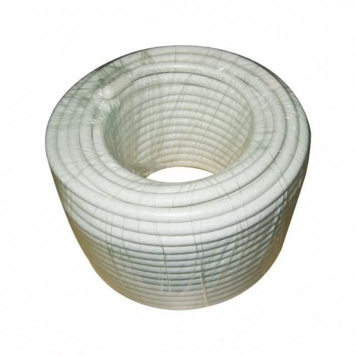 Câble TV SAT 17 VATCA - blanc - couronne 50 m