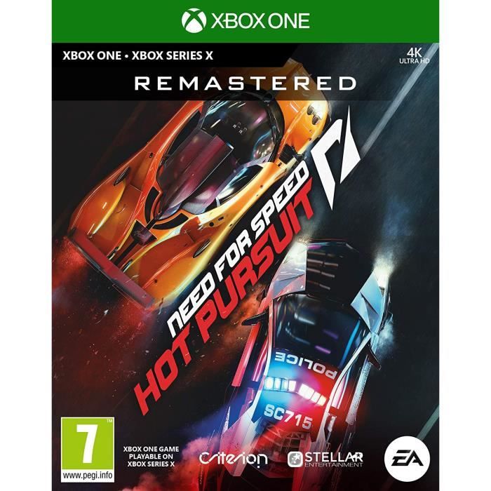 Need Pour Vitesse : Chaud Poursuite Remastered Xbox Un