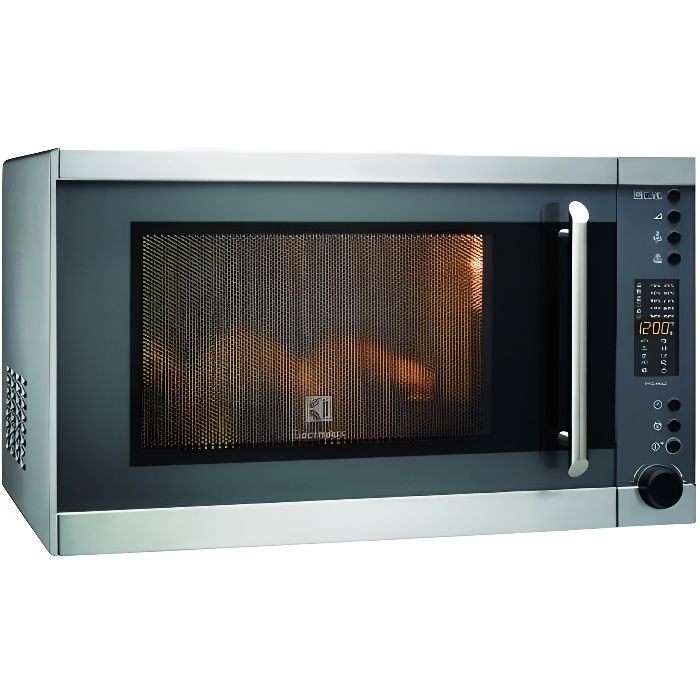 Electrolux Ems30400ox Micro Ondes 27 6l 900w Grill 1100w Inox Achat Vente Micro Ondes Cdiscount