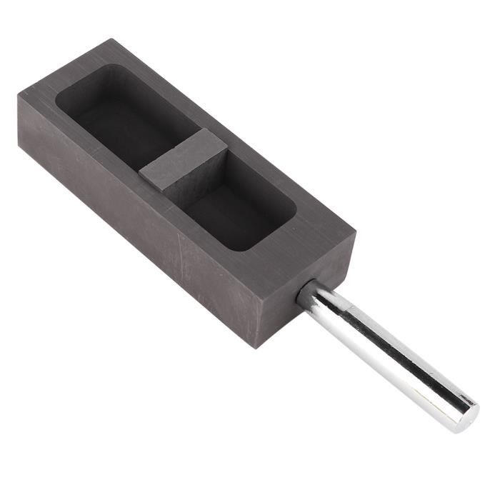 Moule En Graphite Pour Fonte De Métal - Forme De Crâne - Pour Aluminium, Cuivre, Laiton - Nagoyuki
