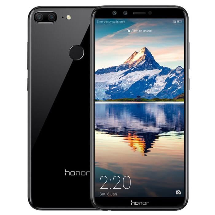 huawei honor 9 lite 32 go noir cdiscount telephonie