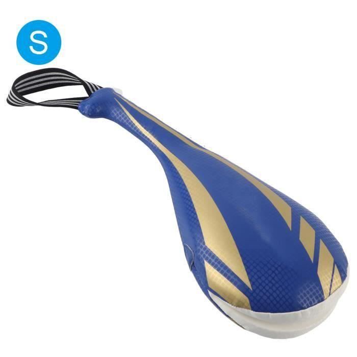 Cible De Coup De Pied Taekwondo Éponge PU - Paire De Pads Boxe Thai Kickboxing Karaté Wing Chun - Noir Souple Et Résistant