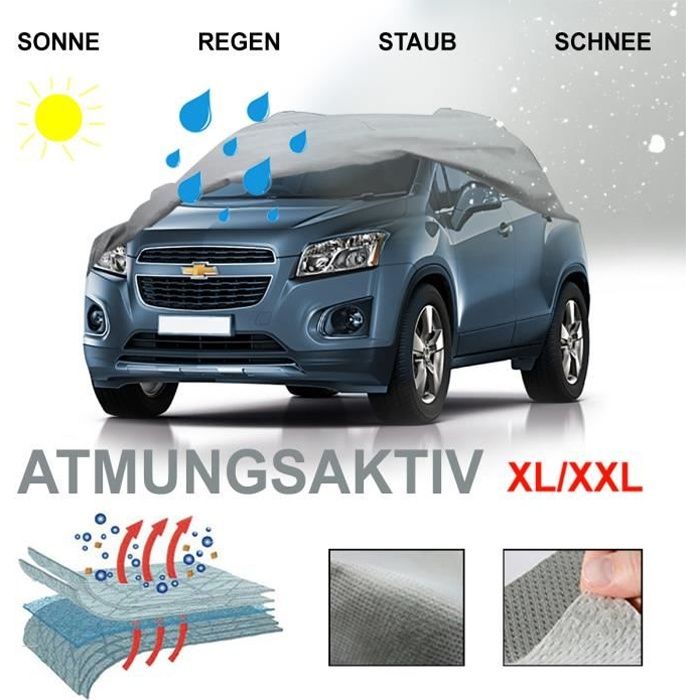 AUTO respirante couverture pour voitures HOUSSE POUR VOITURE ENTIÈRE GARAGE  ENTIER GARAGE AUTO - Taille L - Cdiscount Auto