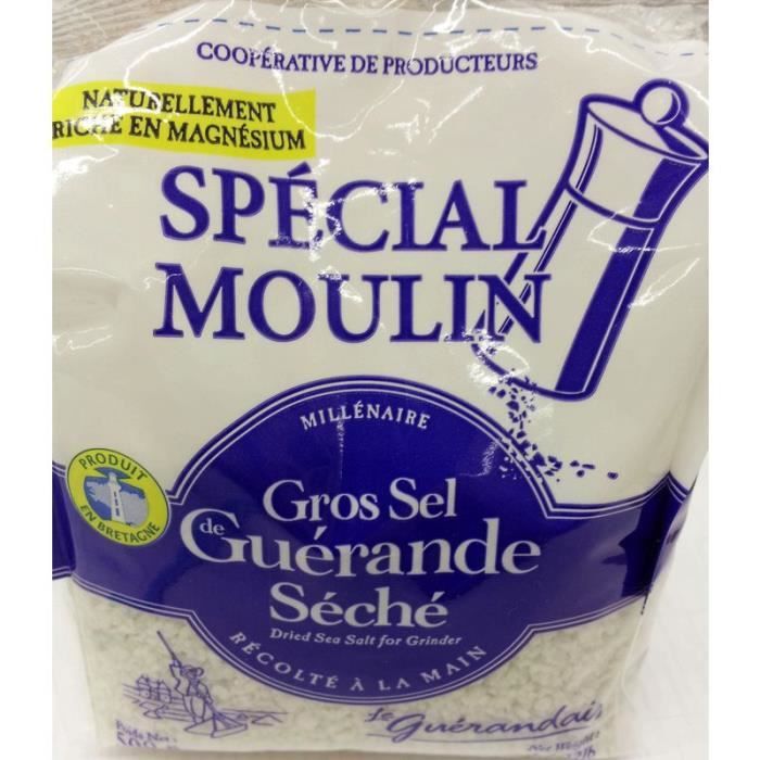Moulin & Cuisson Gros sel de guérande séché Cdiscount Au quotidien
