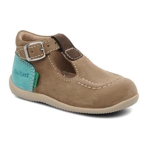 Chaussure Ete Premier Pas Kickers Garcons Et Filles Marron Marron Cdiscount Chaussures