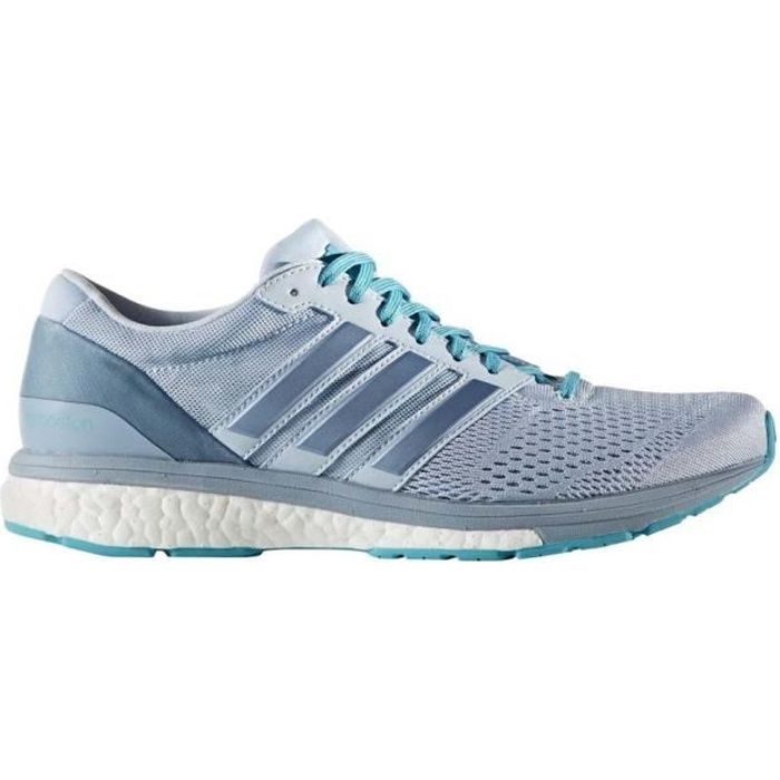 ADIZERO BOSTON 9 NOIR BLANC FEMME GY5172 – Achat pas cher - GO Sport