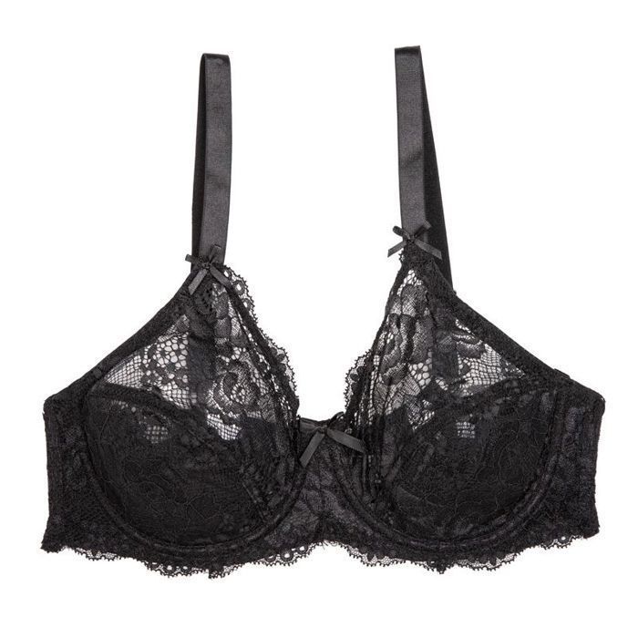 Soutien-gorge à Armature Josy By Ulla 6723 - Taille 85-135 Bonnets B à L, Blanc à Pois, Dentelle, Neuf Avec étiquettes