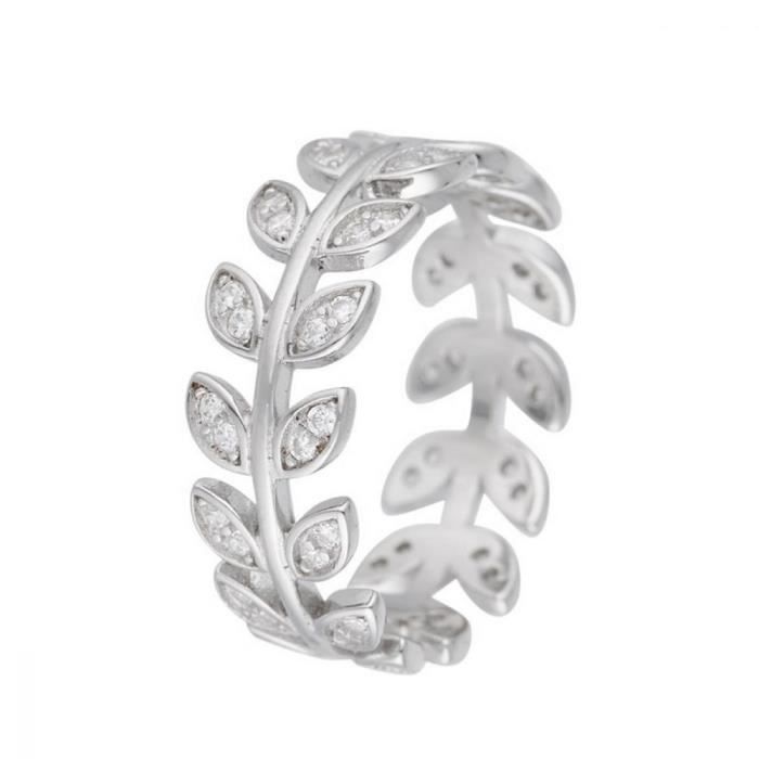 Achat Bague en argent et oxyde de zirconium, taille 54