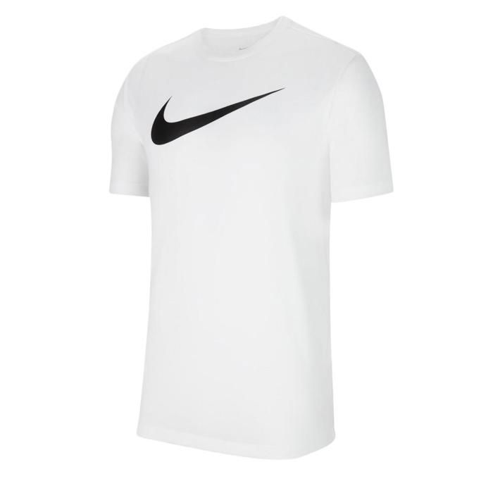 Tee shirt NIKE grand logo Blanc CW6936 100 Adulte Mixte Dri