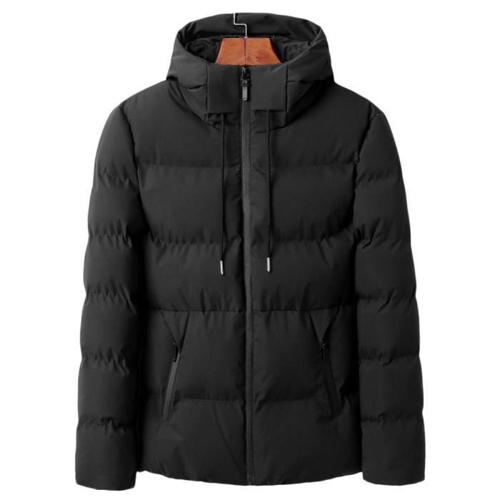 Doudoune De Neige Outdoor À Capuche Homme Doudoune Légère Chaud Hiver