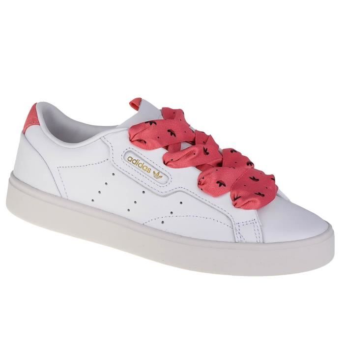 Adidas hotsell sleek blanche